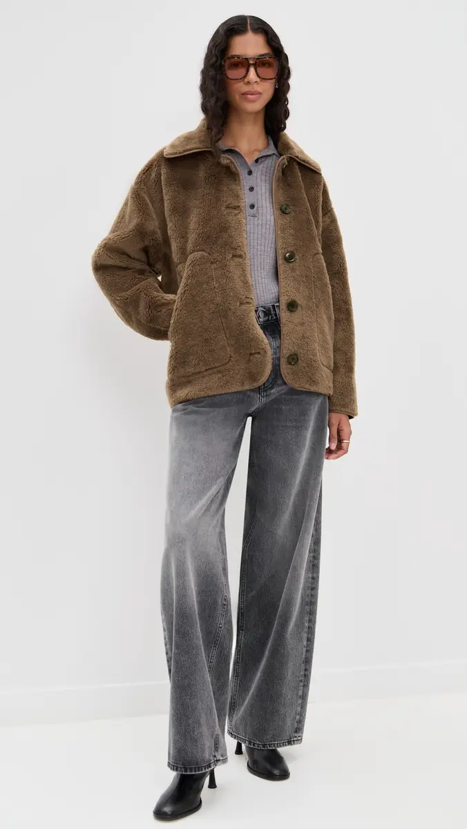 Citizens of Humanity Astrid Sherpa Jacket | Thumbnail 5 Citizens of Humanity Astrid Sherpa Jacket | Thumbnail 5