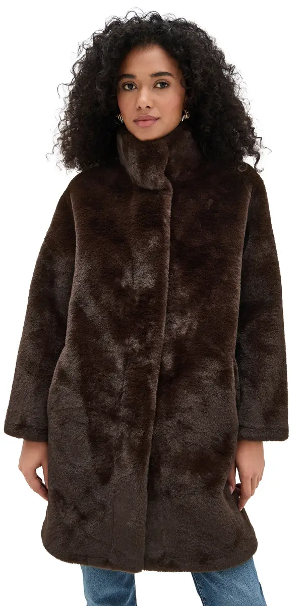 Apparis Blair Coat Espresso | Image 1 Apparis Blair Coat Espresso | Image 1