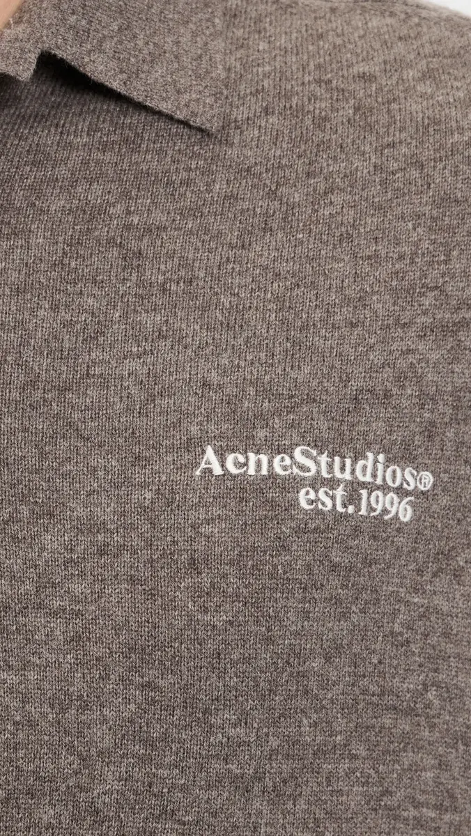 Acne Studios Kluxey Light Polo Wool Sweater | Thumbnail 6 Acne Studios Kluxey Light Polo Wool Sweater | Thumbnail 6