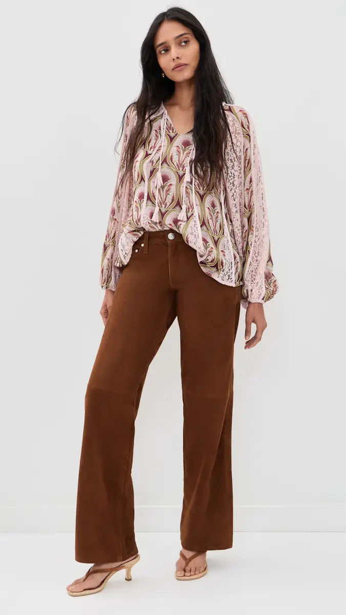 Farm Rio Birds Tree Blouse | Thumbnail 5 Farm Rio Birds Tree Blouse | Thumbnail 5