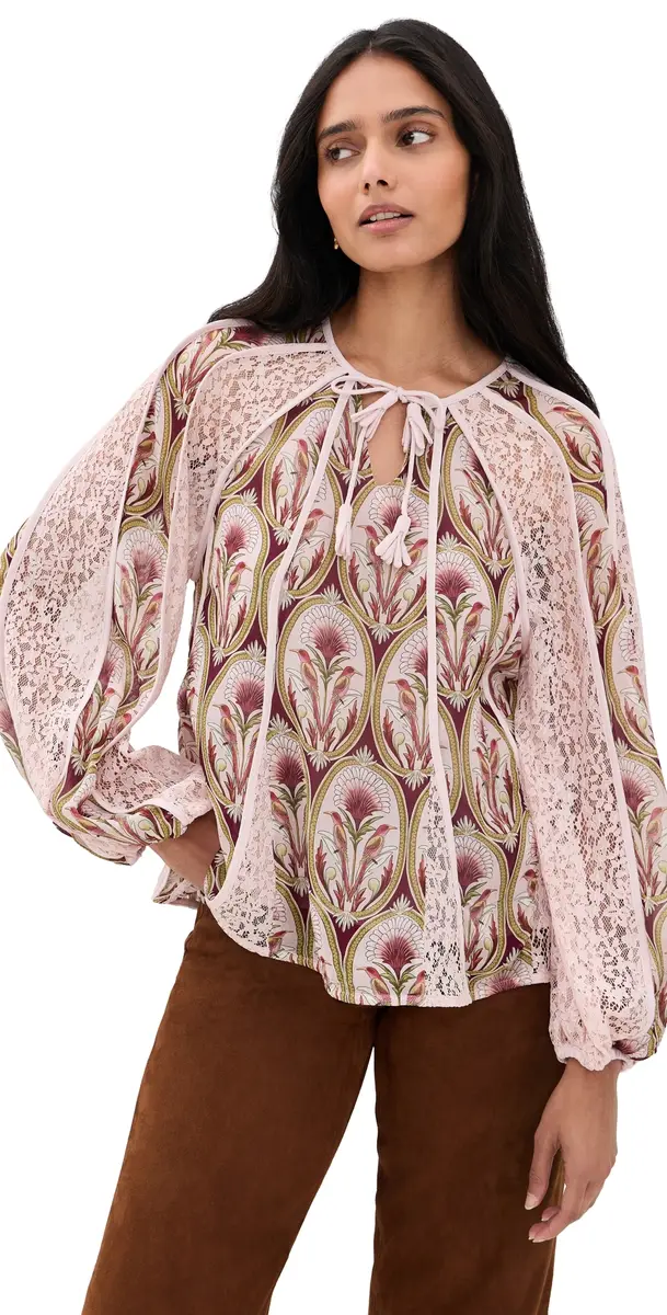 Farm Rio Birds Tree Blouse Garden edal ulticolor | Image 1 Farm Rio Birds Tree Blouse Garden edal ulticolor | Image 1