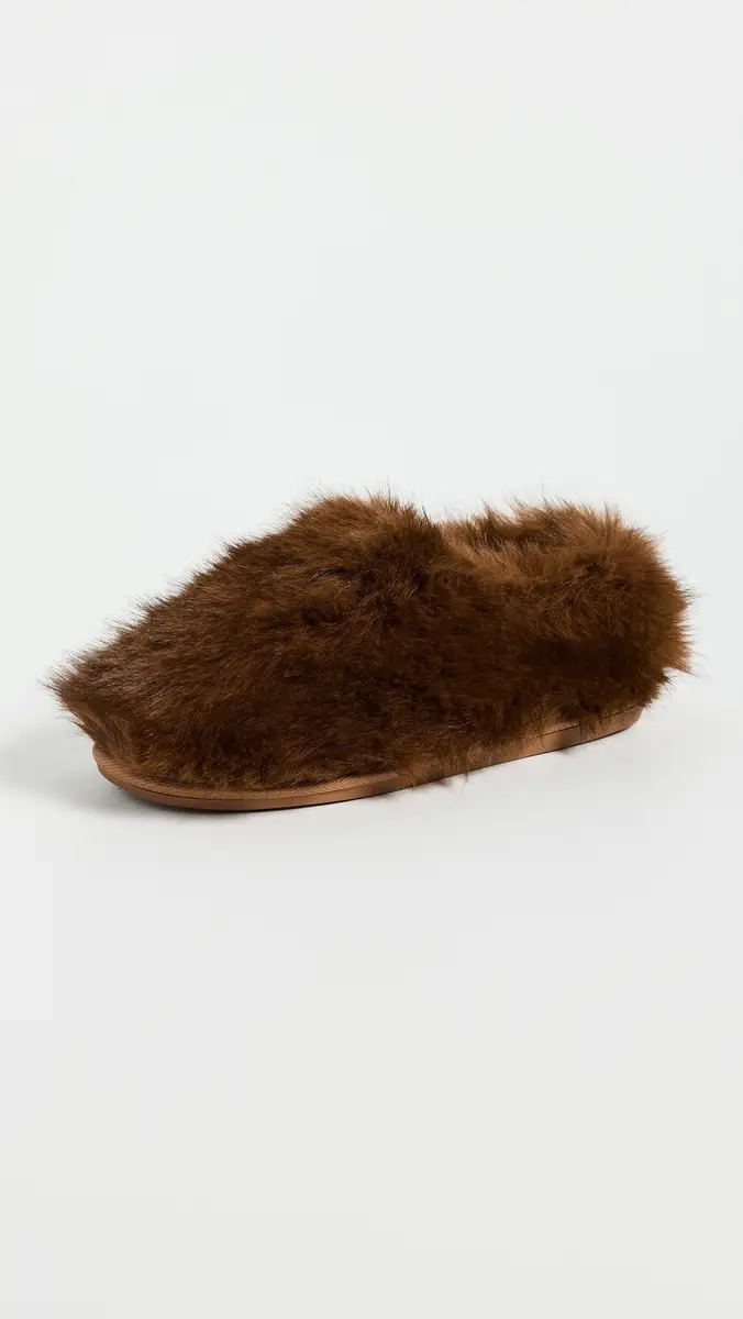 Free People Snowed In Slippers Mink | Thumbnail 2 Free People Snowed In Slippers Mink | Thumbnail 2