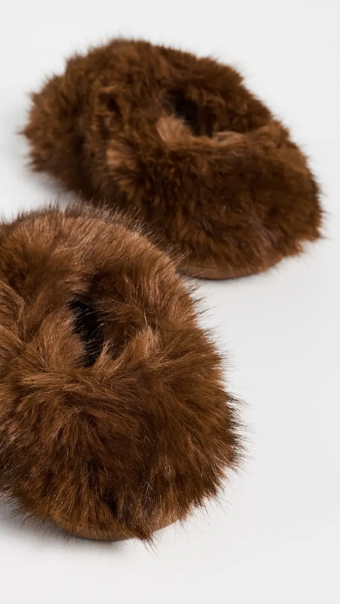 Free People Snowed In Slippers Mink | Thumbnail 4 Free People Snowed In Slippers Mink | Thumbnail 4