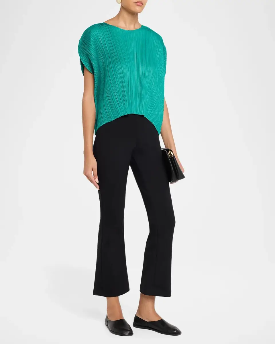 Issey Miyake Monthly Colors: July Pleats Short-Sleeve Top | Thumbnail 2