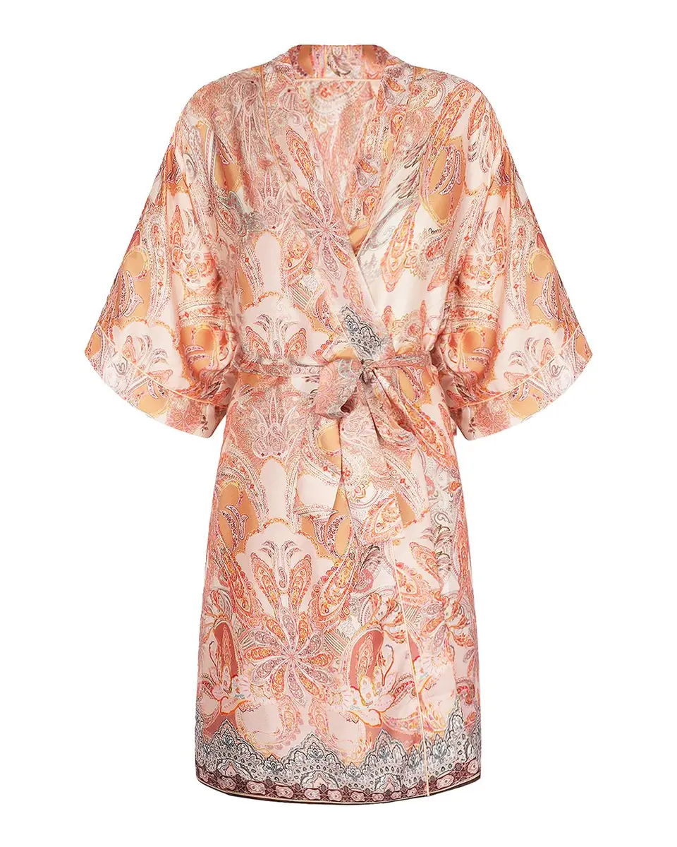 Lise Charmel Kimono-Sleeve Paisley Robe | Thumbnail 3 Lise Charmel Kimono-Sleeve Paisley Robe | Thumbnail 3