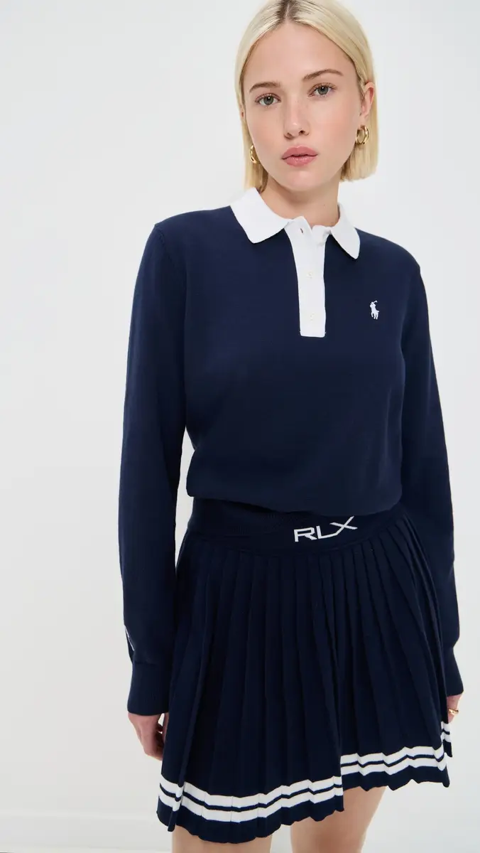 RLX Ralph Lauren Long Sleeve Polo | Thumbnail 2