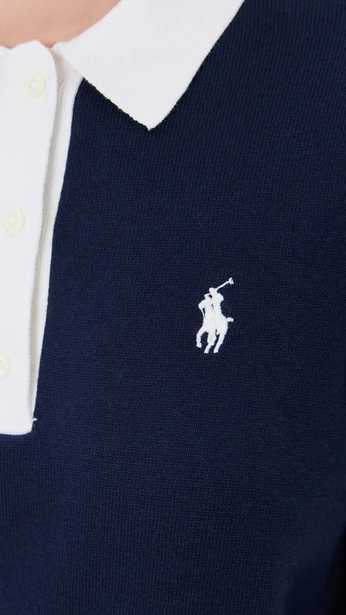 RLX Ralph Lauren Long Sleeve Polo | Thumbnail 6