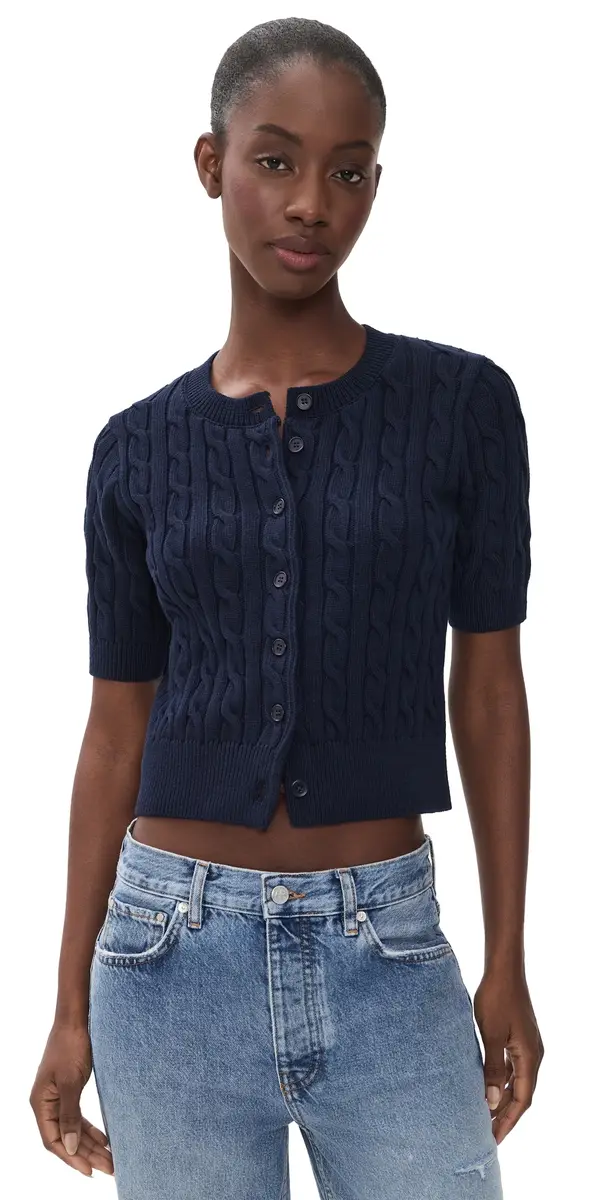 Favorite Daughter The Cafe Cable Cardigan | Image 1 Favorite Daughter The Cafe Cable Cardigan | Image 1