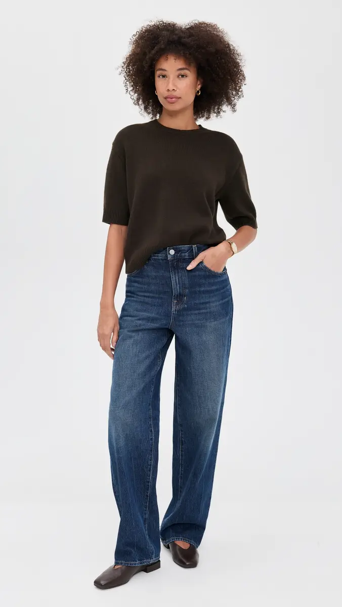 Theory Crop Cashmere Tee | Thumbnail 5