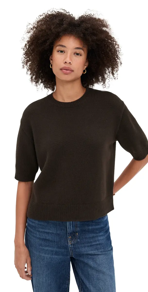 Theory Crop Cashmere Tee