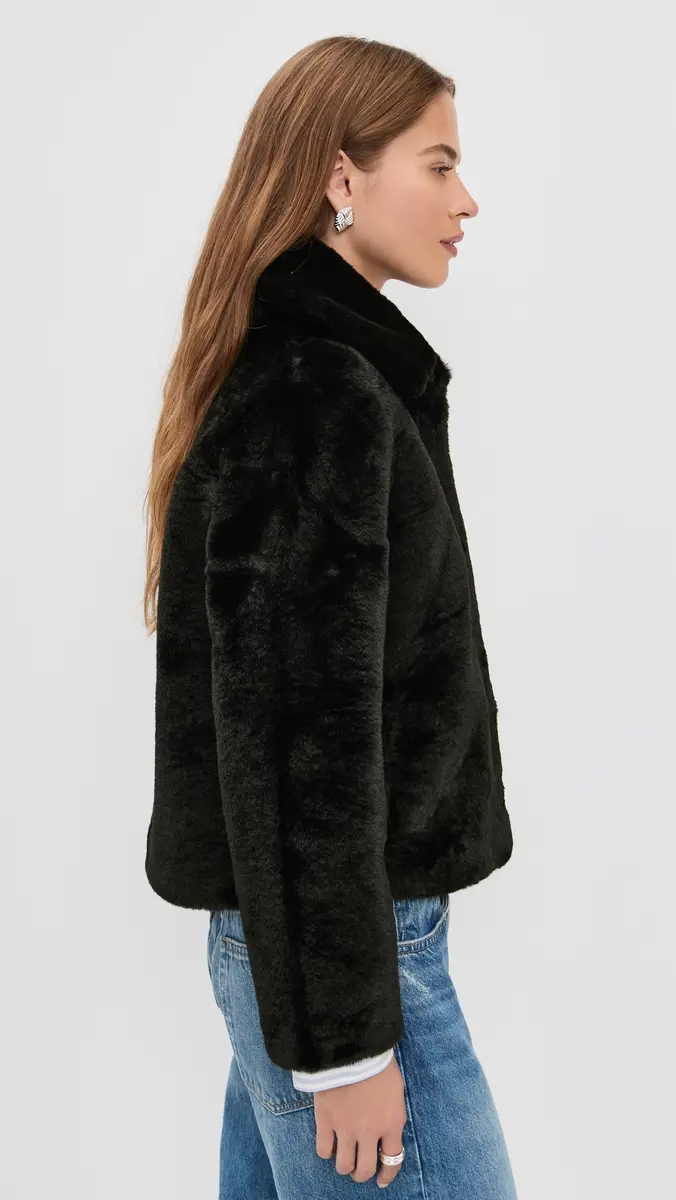 Apparis Elis Faux Fur Coat | Thumbnail 4 Apparis Elis Faux Fur Coat | Thumbnail 4