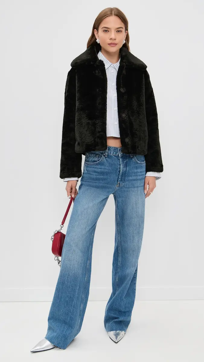 Apparis Elis Faux Fur Coat | Thumbnail 5 Apparis Elis Faux Fur Coat | Thumbnail 5
