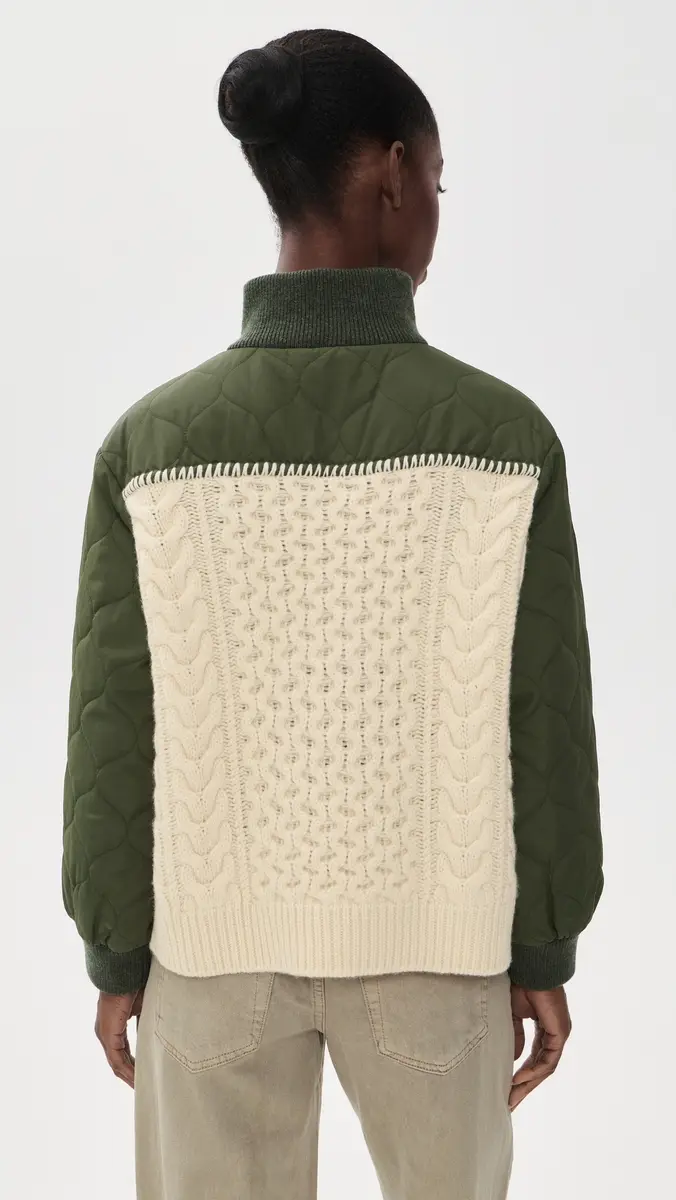 Sea Allen Cable Half Zip Combo Pullover | Thumbnail 3 Sea Allen Cable Half Zip Combo Pullover | Thumbnail 3
