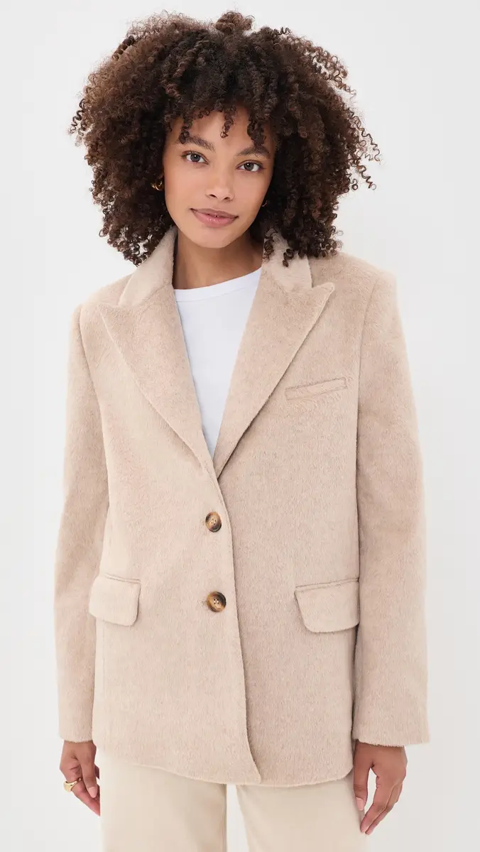 Joe's Jeans The Boyfriend Faux Fur Blazer | Thumbnail 2 Joe's Jeans The Boyfriend Faux Fur Blazer | Thumbnail 2