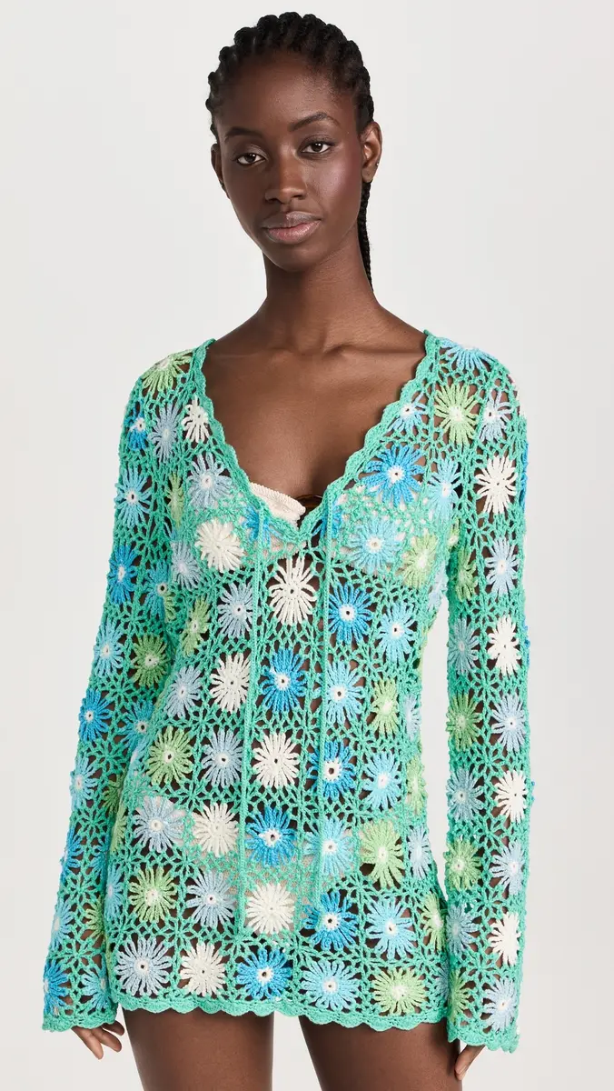 Show Me Your Mumu Vacay Mini Coverup | Thumbnail 2 Show Me Your Mumu Vacay Mini Coverup | Thumbnail 2