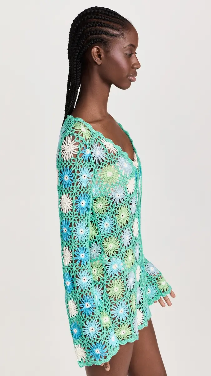 Show Me Your Mumu Vacay Mini Coverup | Thumbnail 4 Show Me Your Mumu Vacay Mini Coverup | Thumbnail 4