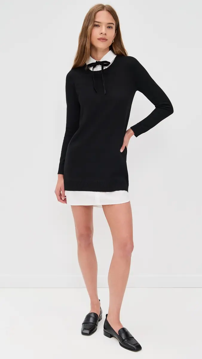 English Factory Combo Shirtdress | Thumbnail 5 English Factory Combo Shirtdress | Thumbnail 5