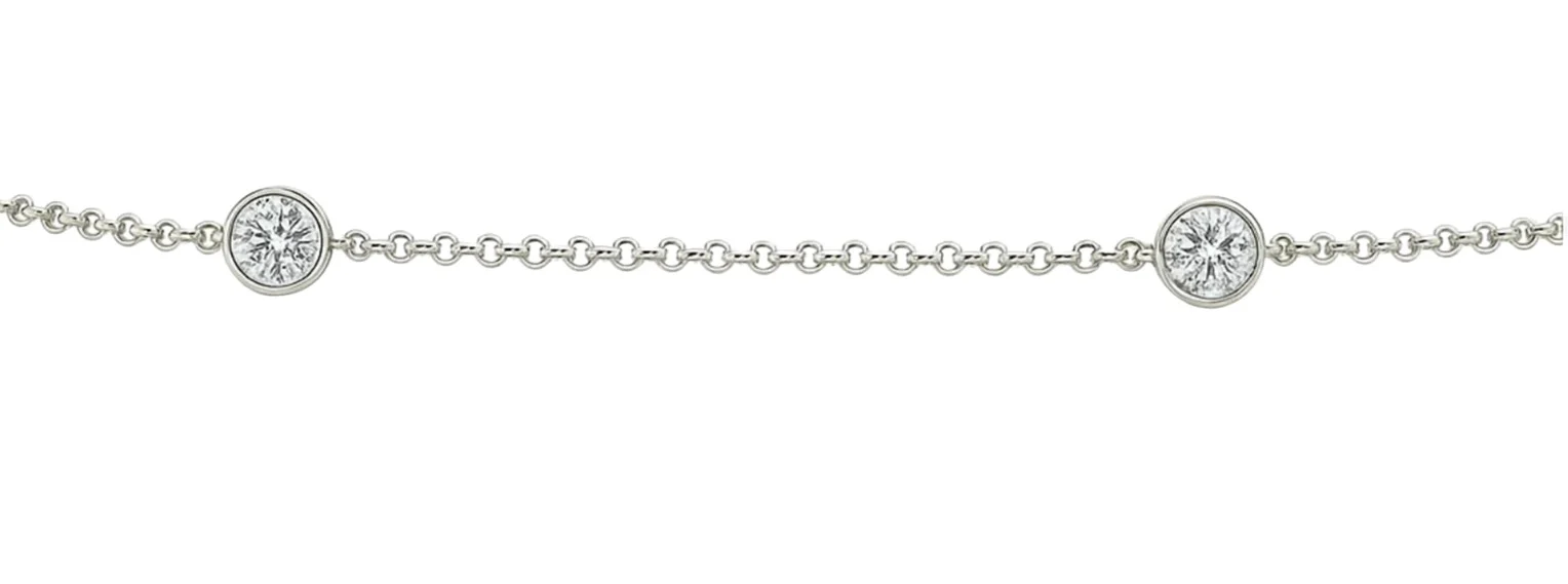 0.75ct Diamond 18K Gold Chain Bracelet 0.75ct Diamond 18K Gold Chain Bracelet