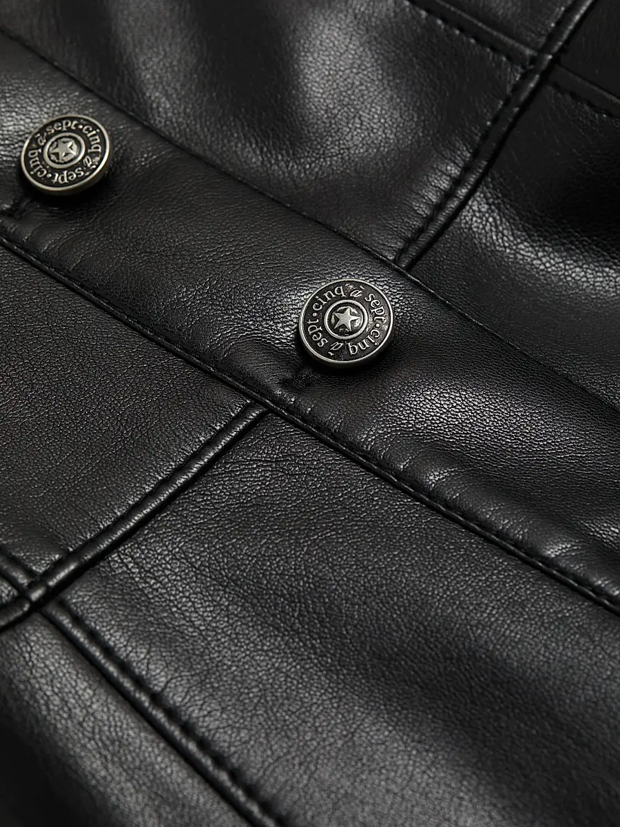Cinq à Sept Women's Veena Faux Leather Midi-Skirt | Thumbnail 7 Cinq à Sept Women's Veena Faux Leather Midi-Skirt | Thumbnail 7