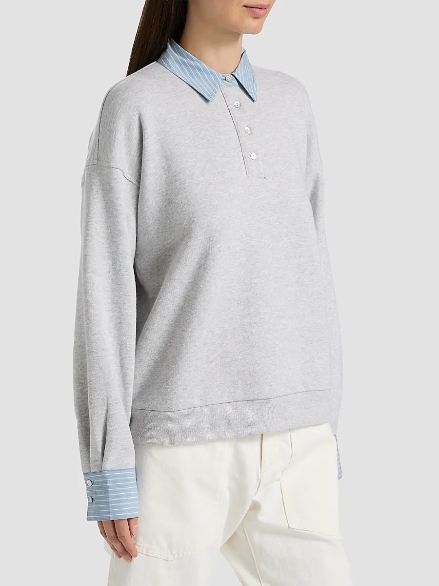 RAILS Women's Zavier Cotton Layered Sweatshirt | Thumbnail 4 RAILS Women's Zavier Cotton Layered Sweatshirt | Thumbnail 4
