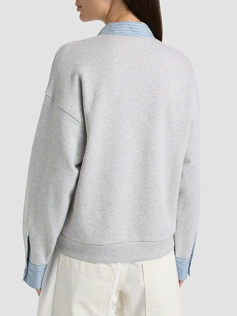 RAILS Women's Zavier Cotton Layered Sweatshirt | Thumbnail 5 RAILS Women's Zavier Cotton Layered Sweatshirt | Thumbnail 5