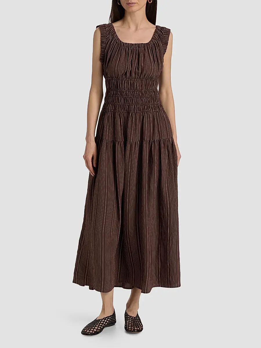 RAILS Women's Anastasia Striped Midi Dress | Thumbnail 3