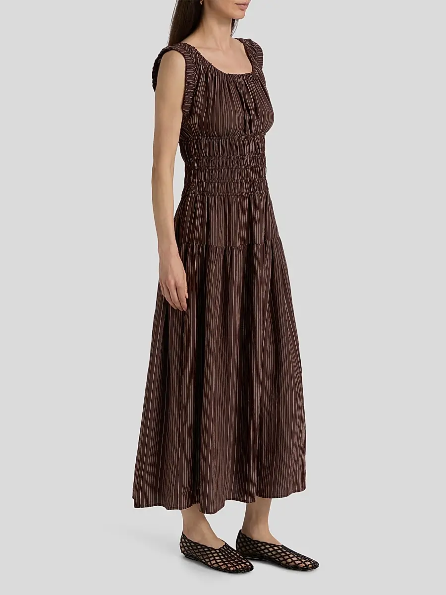RAILS Women's Anastasia Striped Midi Dress | Thumbnail 4
