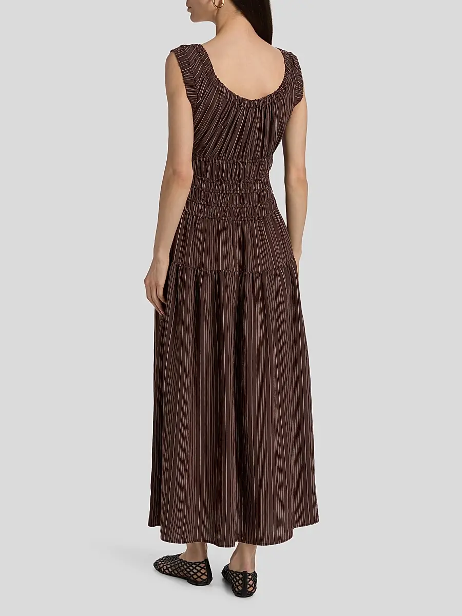 RAILS Women's Anastasia Striped Midi Dress | Thumbnail 5