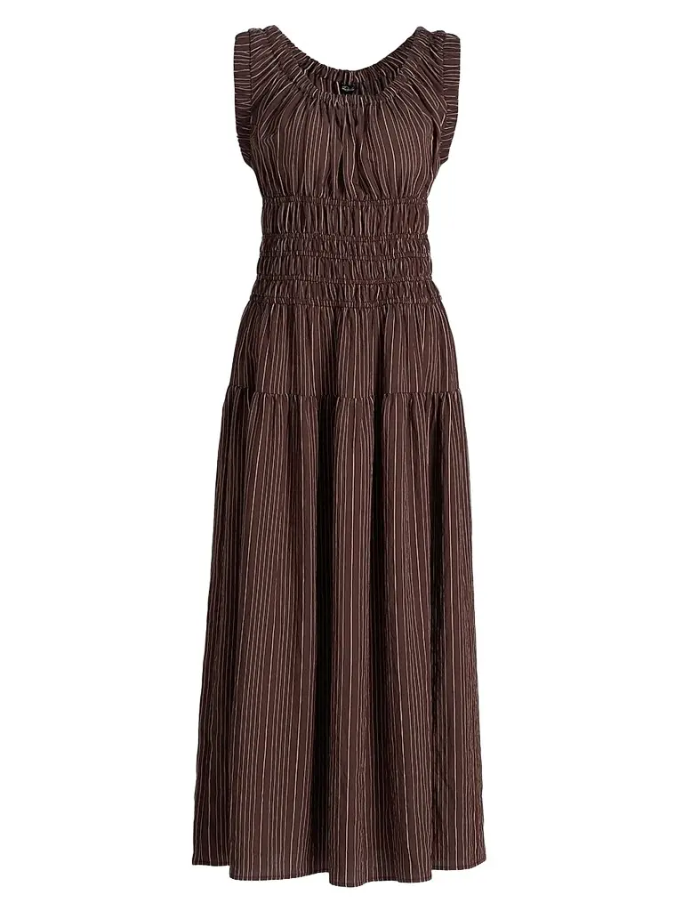 Women's Anastasia Striped Midi Dress Women's Anastasia Striped Midi Dress