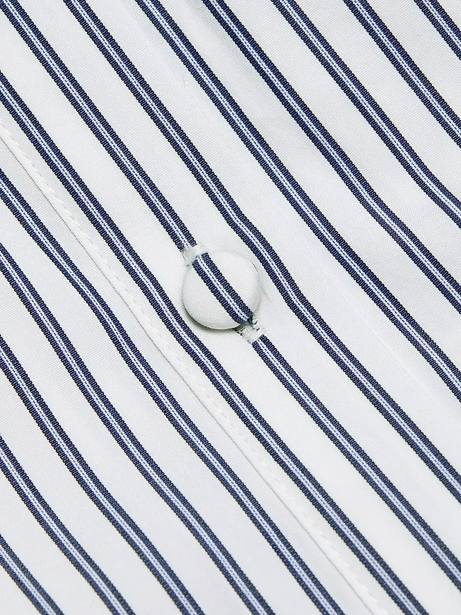 Adam Lippes Women's Palmer Striped Cotton Shirtdress | Thumbnail 8 Adam Lippes Women's Palmer Striped Cotton Shirtdress | Thumbnail 8
