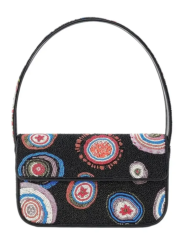 Women's Tommy Agate Beaded Shoulder Bag Women's Tommy Agate Beaded Shoulder Bag