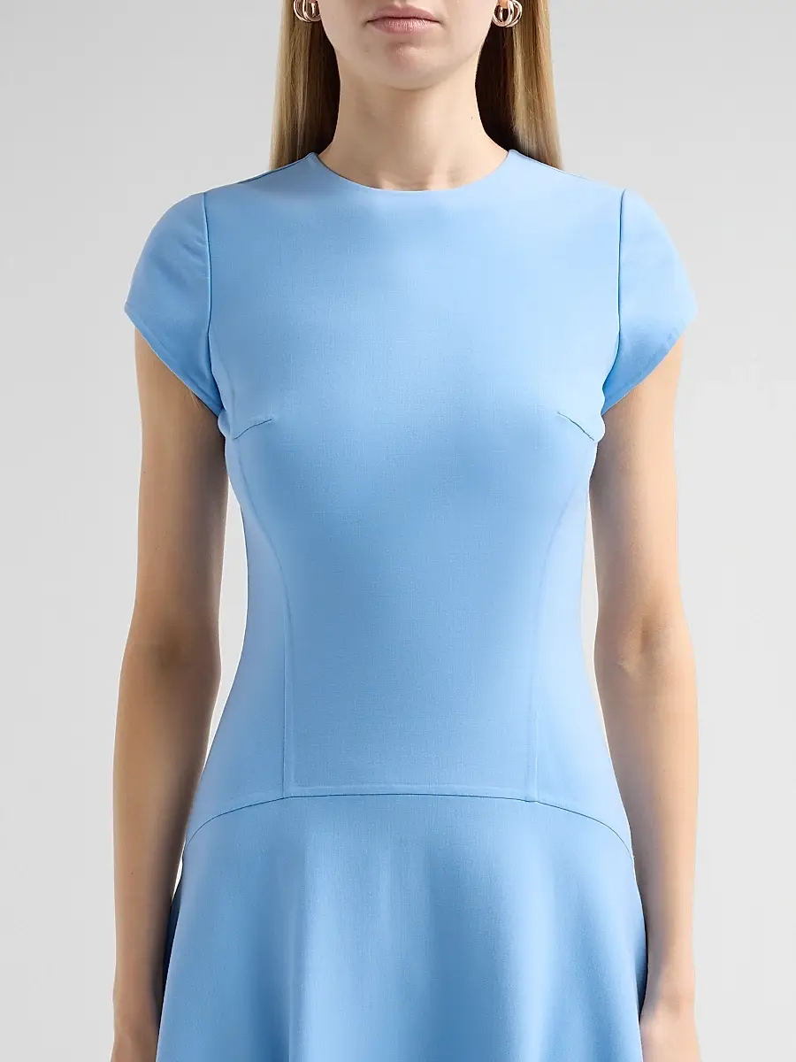 Oscar de la Renta Women's 3D Guipure Virgin Wool-Blend Day Dress | Thumbnail 5 Oscar de la Renta Women's 3D Guipure Virgin Wool-Blend Day Dress | Thumbnail 5