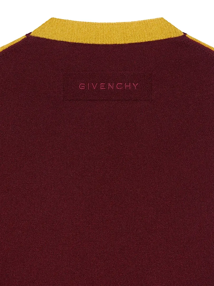 Givenchy Men's Color Block Sweater in Wool - Multicolored | Thumbnail 5 Givenchy Men's Color Block Sweater in Wool - Multicolored | Thumbnail 5