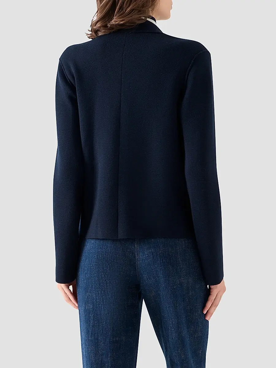 Akris punto Women's Stretch Wool Cardigan-Style Jacket | Thumbnail 3 Akris punto Women's Stretch Wool Cardigan-Style Jacket | Thumbnail 3