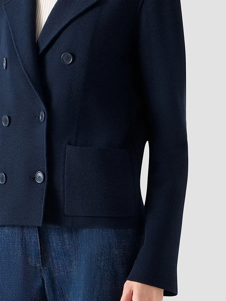 Akris punto Women's Stretch Wool Cardigan-Style Jacket | Thumbnail 5 Akris punto Women's Stretch Wool Cardigan-Style Jacket | Thumbnail 5