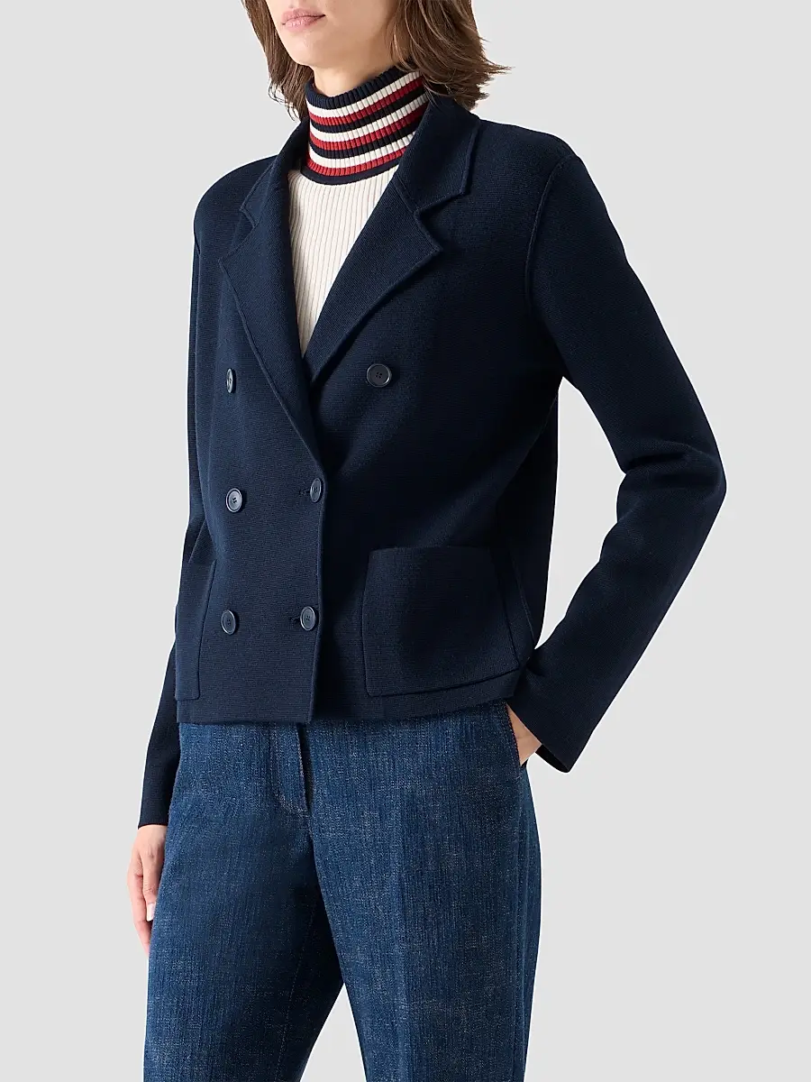Akris punto Women's Stretch Wool Cardigan-Style Jacket | Thumbnail 6 Akris punto Women's Stretch Wool Cardigan-Style Jacket | Thumbnail 6