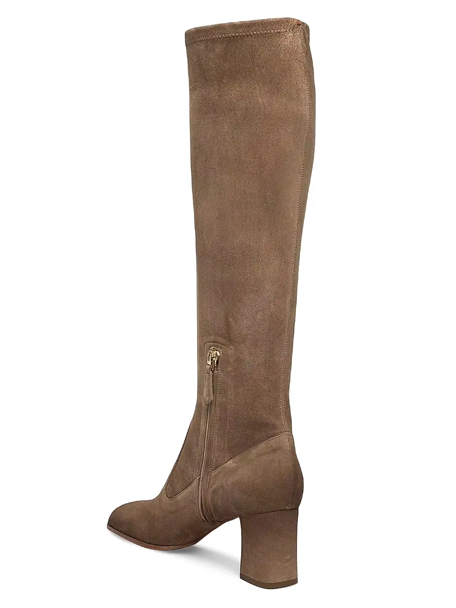 Santoni Women's Carla 65MM Suede Knee-High Boots | Thumbnail 4 Santoni Women's Carla 65MM Suede Knee-High Boots | Thumbnail 4