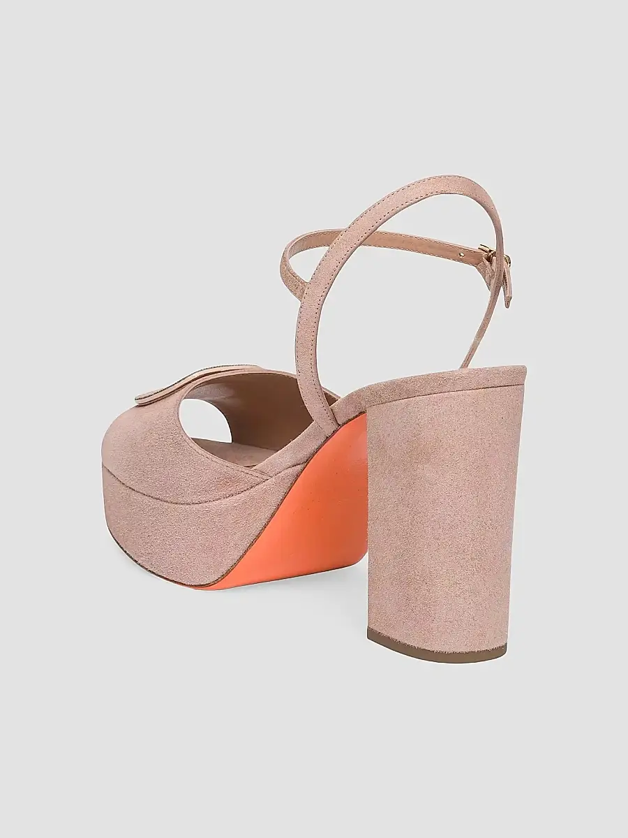 Santoni Women's Carla 60MM Suede Platform Sandals | Thumbnail 4 Santoni Women's Carla 60MM Suede Platform Sandals | Thumbnail 4