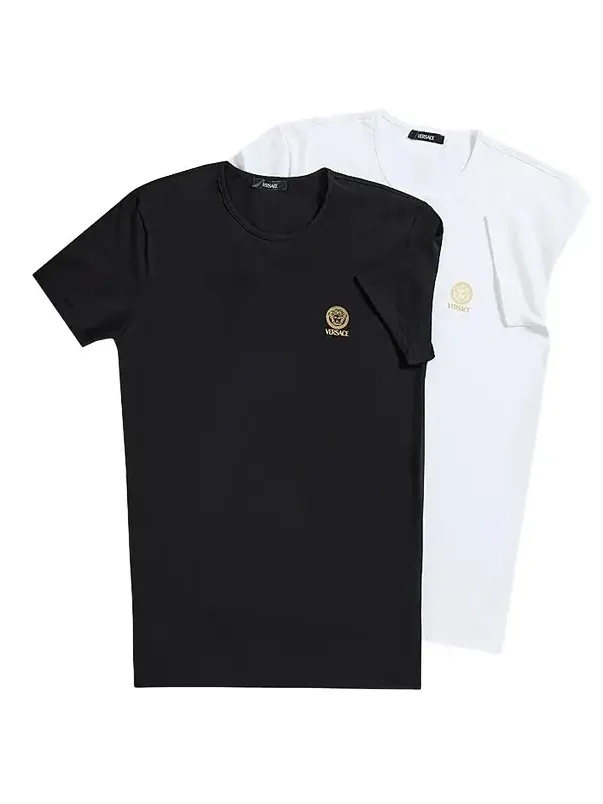 Men's Medua Logo Jersey Crewneck T-Shirt 2-Pack