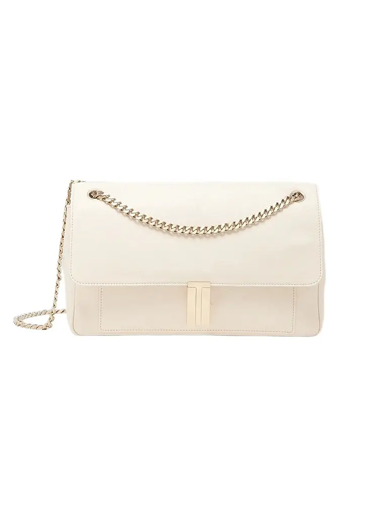 Tom Ford Women's Mia Leather Shoulder Bag - Pearled | Image 1 Tom Ford Women's Mia Leather Shoulder Bag - Pearled | Image 1