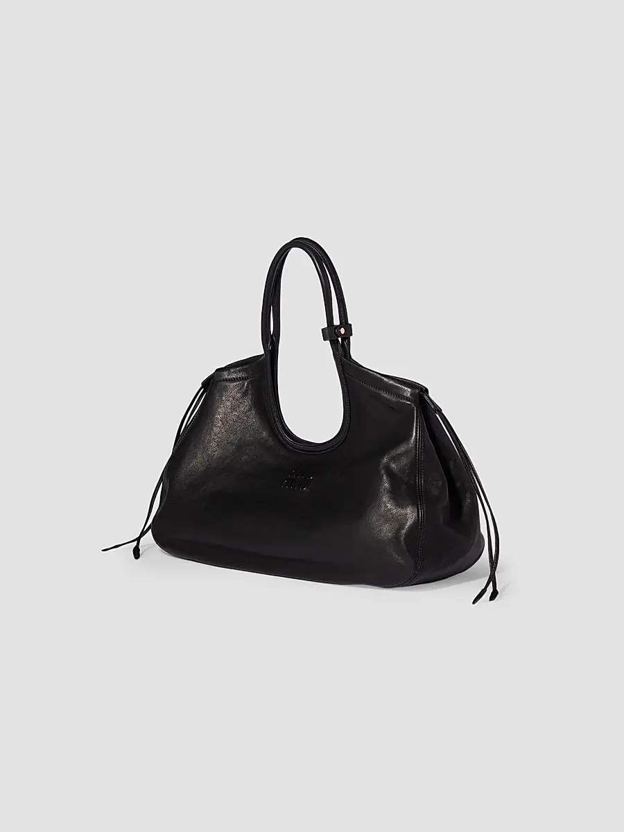 Miu Miu Women's Ivy Nappa Leather Shopping Bag | Thumbnail 2 Miu Miu Women's Ivy Nappa Leather Shopping Bag | Thumbnail 2