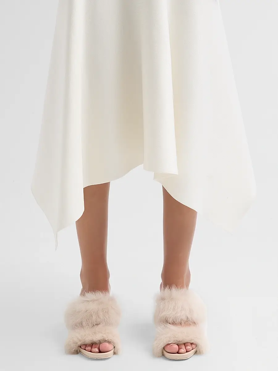 PEDRO GARCIA Women's Cissy 75MM Shearling-Leather Mules | Thumbnail 2 PEDRO GARCIA Women's Cissy 75MM Shearling-Leather Mules | Thumbnail 2