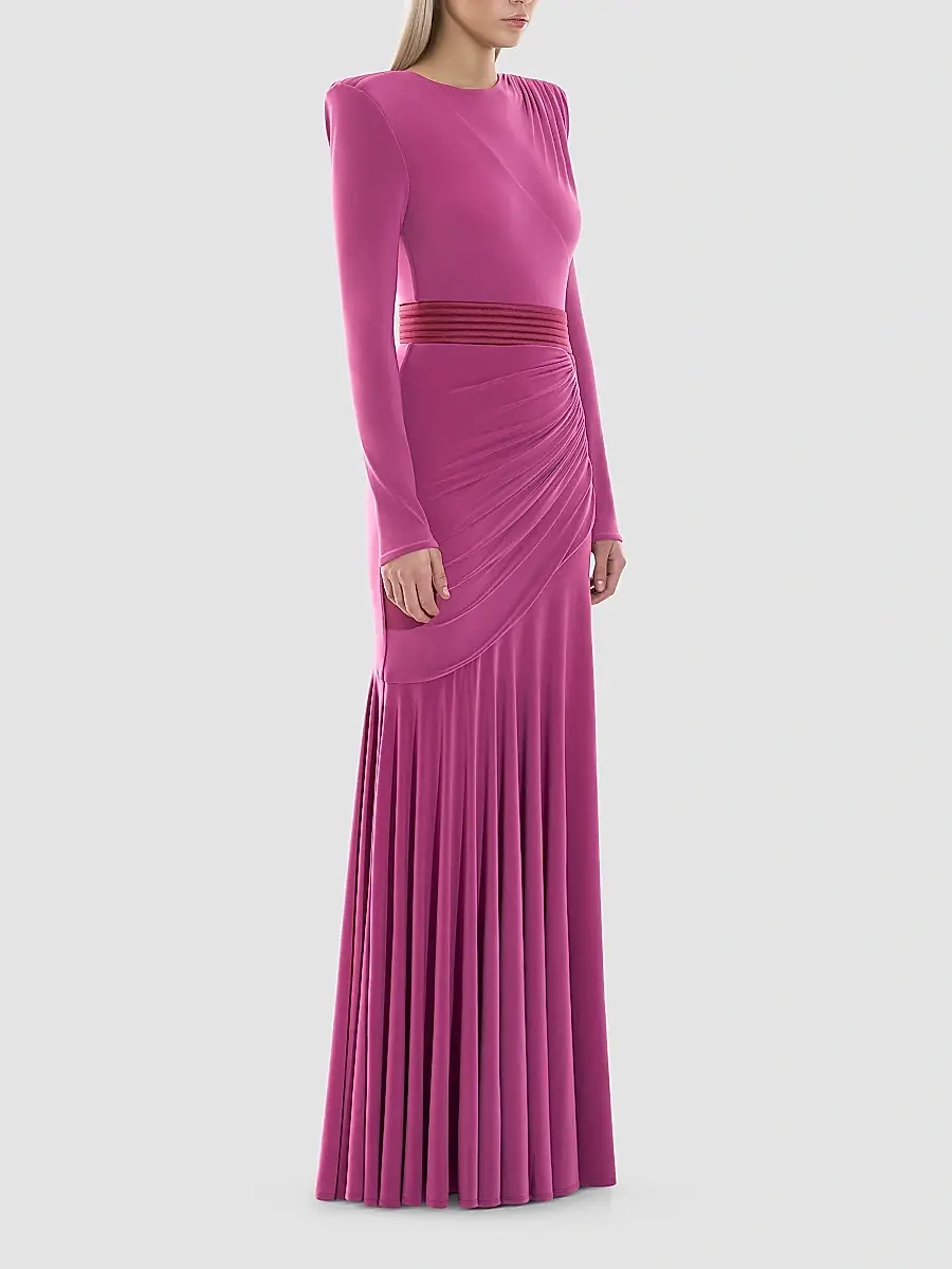 Zhivago Women's How Light She Is Ruched Gown | Thumbnail 4 Zhivago Women's How Light She Is Ruched Gown | Thumbnail 4