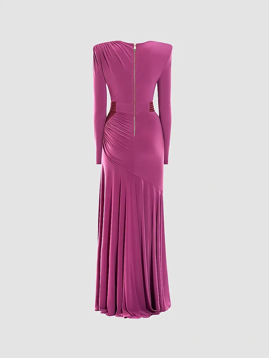 Zhivago Women's How Light She Is Ruched Gown | Thumbnail 5 Zhivago Women's How Light She Is Ruched Gown | Thumbnail 5