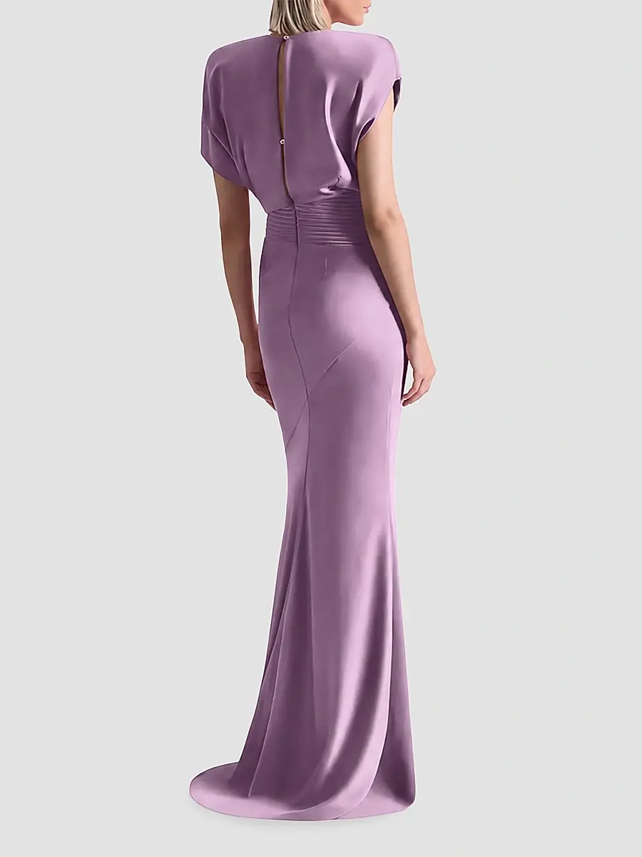 Zhivago Women's Bond Satin Mermaid Gown | Thumbnail 3 Zhivago Women's Bond Satin Mermaid Gown | Thumbnail 3