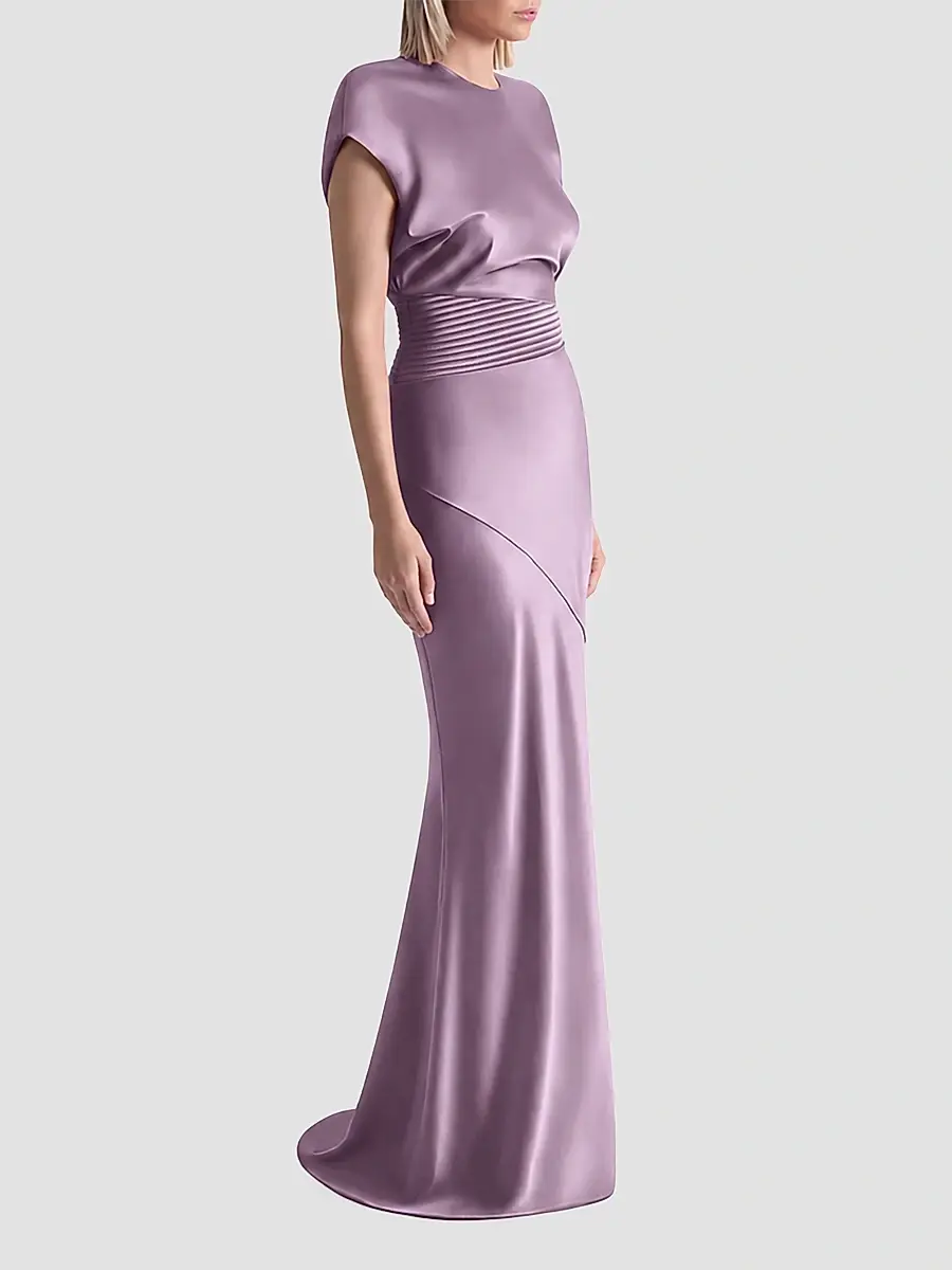 Zhivago Women's Bond Satin Mermaid Gown | Thumbnail 4 Zhivago Women's Bond Satin Mermaid Gown | Thumbnail 4