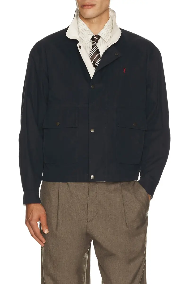 Saint Laurent Reversible Bomber Jacket