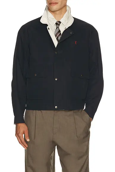 Saint Laurent Reversible Bomber Jacket | Image 1 Saint Laurent Reversible Bomber Jacket | Image 1