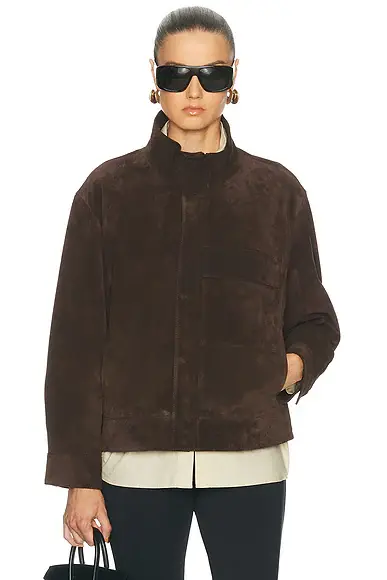 NILI LOTAN Cirque Suede Jacket | Image 1 NILI LOTAN Cirque Suede Jacket | Image 1