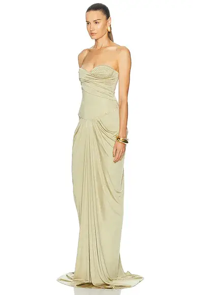 The New Arrivals by Ilkyaz Ozel Untitled Maxi Dress | Thumbnail 3 The New Arrivals by Ilkyaz Ozel Untitled Maxi Dress | Thumbnail 3